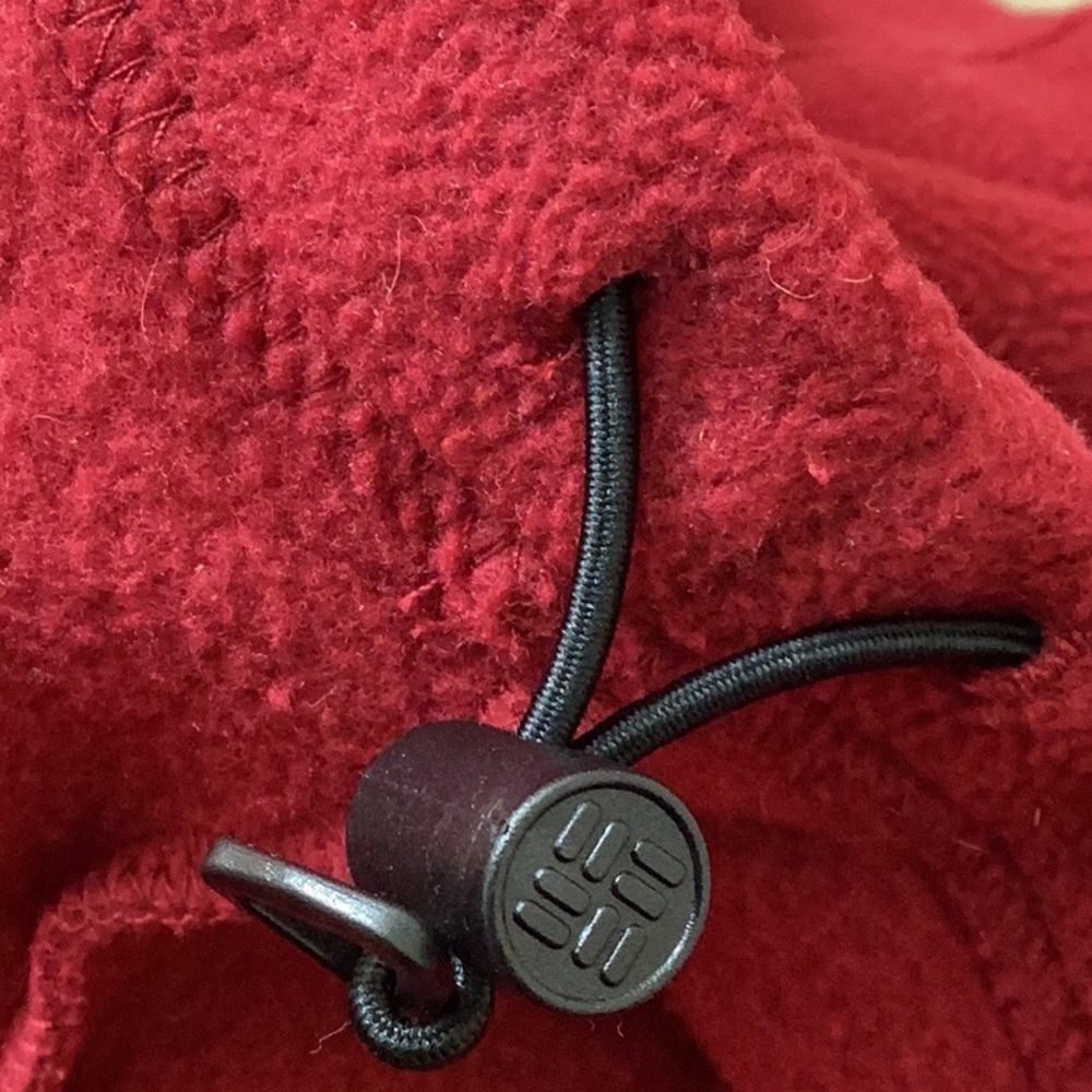 Columbia Red Fleece Jacket - Picture 8 of 10